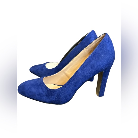 Pierre Dumas Royal Blue Heels, size 9, NIB - Picture 5 of 7